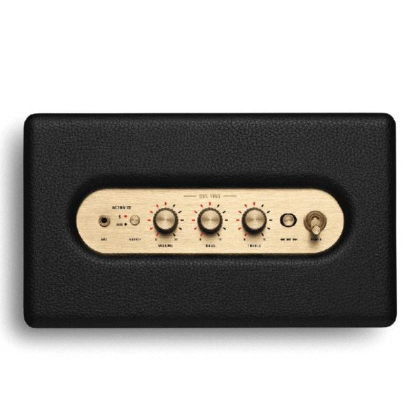 Marshall Acton III Wireless Bluetooth Speaker - Black Online Sale