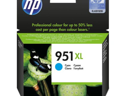 HP 951XL Cyan Color - 1.5K Pages   Cyan Color   High Yield   Ink Cartridge Cheap