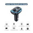 Yesido Y44 Bluetooth To FM Convert Car Charger - 5M   Bluetooth   USB - Black on Sale