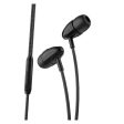 Porodo Blue Stereo Earphones - 1.2 Meter   3.5mm   Black For Discount