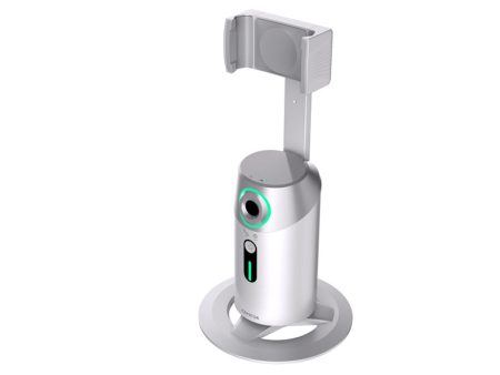 Porodo Gimbal with AI Face tracking Gesture Recognition - White Hot on Sale