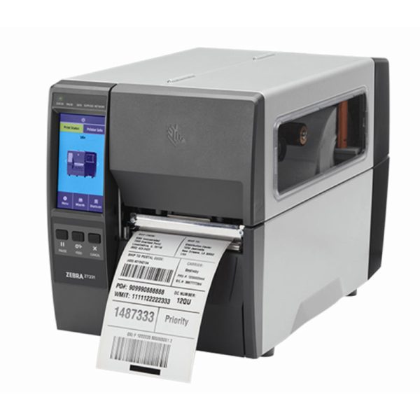 Zebra ZT231 Industrial Label Printer + Zebra 50mm x 25mm Synthetic White Face Layer + Zebra Resin Ribbon - Bundle Offer Supply