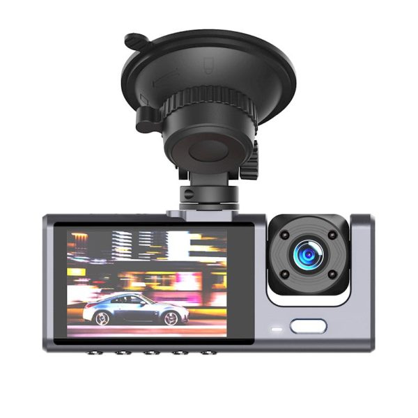 XO XJ03 front rear recorder FHD Car Camera - Black Supply