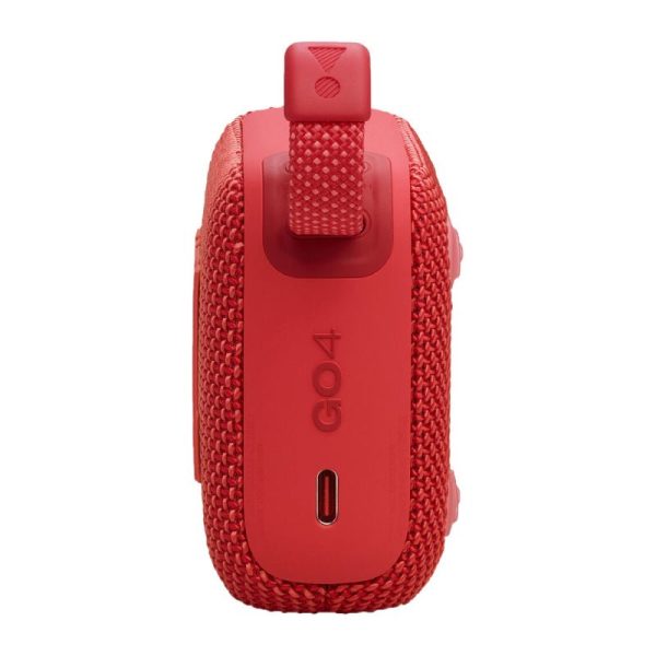 JBL Go 4 Ultra-Portable Bluetooth Speaker - 5.3   Red Supply