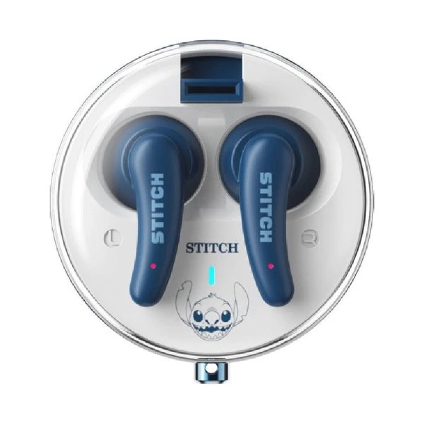 Disney QS-27 Bluetooth Wireless headphones - Stitch Blue Hot on Sale