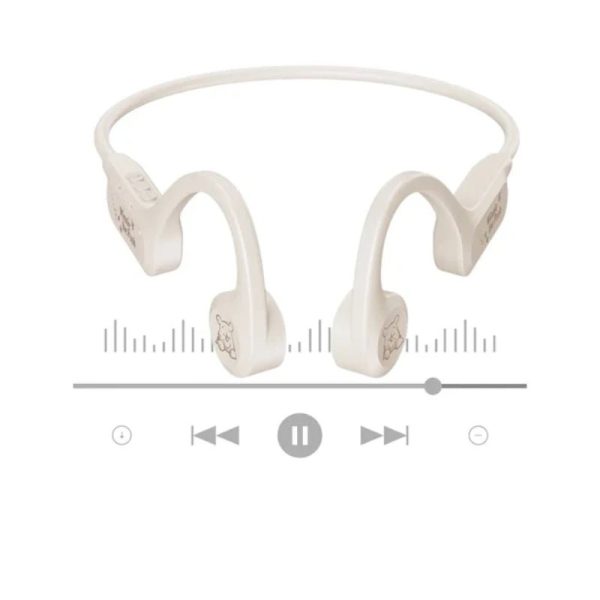 Disney QS-10 Bluetooth Wireless headphones - Winne Beige Online