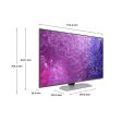 Samsung QA50QN90CAUXZN Smart TV - 50  NEO QLED   4K   120Hz   USB   HDMI   Silver Online