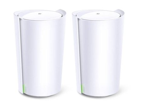 TP-Link Deco X90 Whole Home Mesh Wi-Fi System - 6600 Mbps   2.4GHz, 5GHz   WAN   LAN - Pack of 2 on Sale