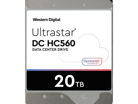 WD Ultrastar DC HC560 Hard Drive - 20TB   3.5-inch   SATA-III   7200 RPM   512MB For Cheap