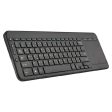 Microsoft Wireless AIO Media Keyboard - Wireless   Arabic English   Black - Keyboard on Sale