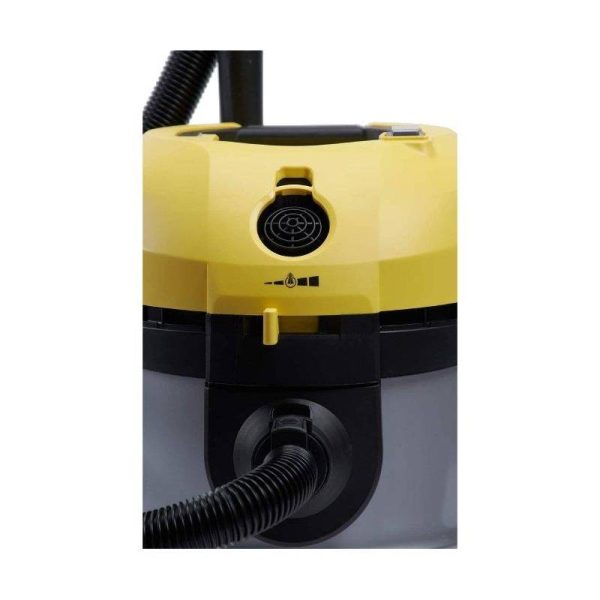 KARCHER VC 1.800 Wet and Dry Vacuum Cleaner - Yellow Silver   Made In Romania Fashion