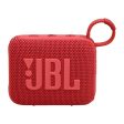 JBL Go 4 Ultra-Portable Bluetooth Speaker - 5.3   Red Supply