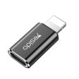 Yesido GS03 OTG Adapter For iPhone - Lightning   Type-C - Black Sale