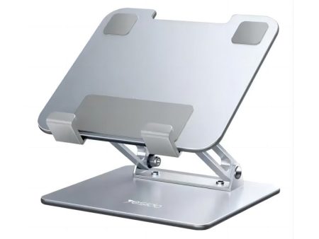 Yesido C185 Universal Tablet Holder Adjustable Aircooled Foldable - Silver Sale