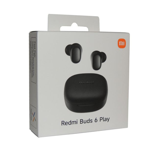 Redmi Buds 6 Play - Bluetooth   Black For Sale