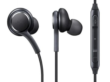 Original Type-C Wired Earphone - Black Hot on Sale