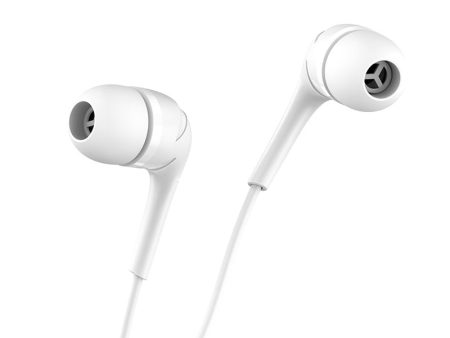 Hoco M40 Earphones - 3.5mm Jack   In-Ear   Wired   White Online now