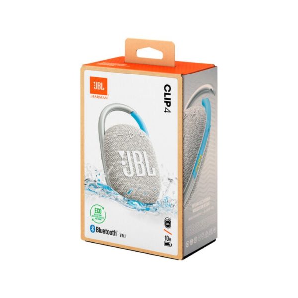 JBL Portable Bluetooth Speaker Clip 4 - Cloud White Cheap