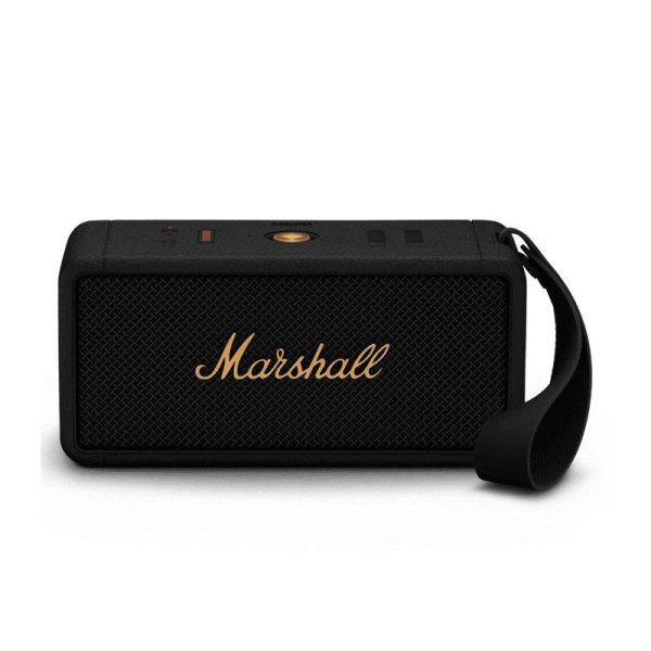 Marshall Middleton Portable Speaker  - Black Brass Fashion