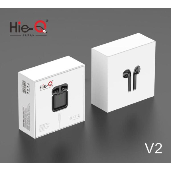 Hie-Q V2 Earbuds - Black Hot on Sale