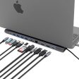 Xtrememac Docking Hub Station 12-ports   USB-C - Space Grey Discount