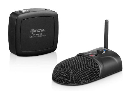 Boya BY-BMW700 Wireless Conference Microphone System - 2.4 GHz   USB   3.5mm Jack - Black Fashion