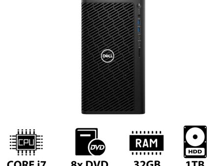 Dell Precision 3660 Tower Workstation - i7-12700K 3.60GHz   12-Cores   32GB   1TB    Win 10 Pro   3YW For Discount