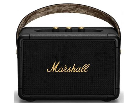 Marshall KILBURN II Wireless Bluetooth Portable Speaker - Black Brass Hot on Sale