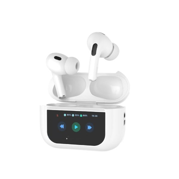 Porodo Blue Earbuds Pro2 - 1.47  Touch   Wireless   ANC   USB-C Online Sale