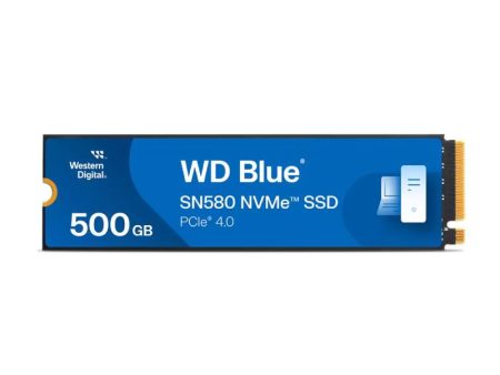 WD Blue SN580 NVMe SSD - 500GB   M.2 2280   PCIe 4.0 - SSD (Solid State Drive) Sale