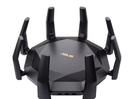 ASUS (RT-AX89X) 12-Stream AX6000 Dual Band WiFi 6 Router - 5GHz (4804Mbps)   USB 3.2   Gigabit WAN   Gigabit LAN Fashion