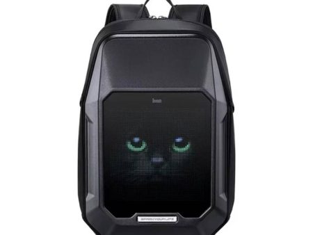 Divoom CyberBag Customizable Pixel LED Animation Display Backpack - Black on Sale