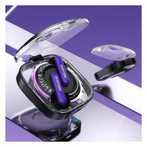 Transformers TF-T03 Wireless Bluetooth Earbuds - Purple Online Sale