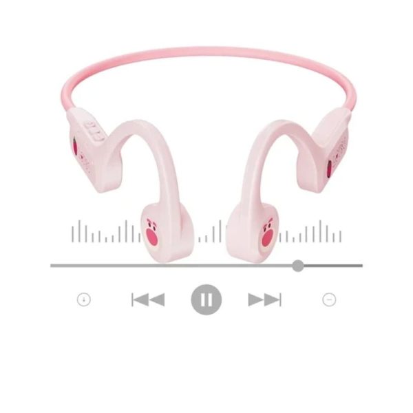 Disney QS-10 Bluetooth Wireless headphones - Lotso Pink For Cheap