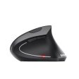 XPower WM4 Ergonomic Wireless Vertical Mouse - 1800 DPI   Black For Cheap