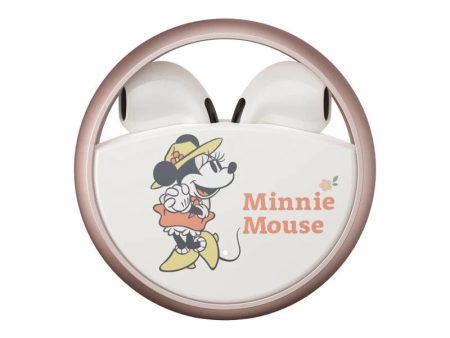 Disney QS-13 Bluetooth Wireless headphones - Minnie Pink Online Hot Sale