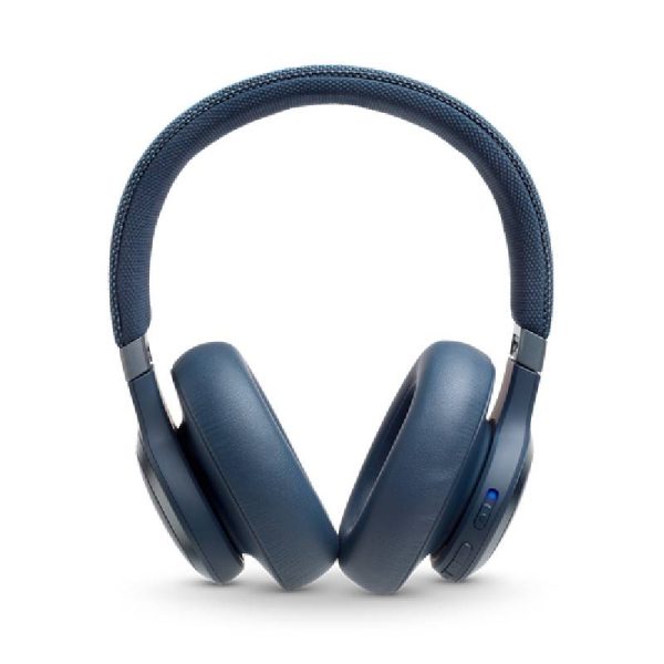 JBL Live 650BTNC Noise Cancelling Headphones - Over-Ear   Wireless   Blue Hot on Sale