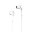 Hoco M40 Earphones - 3.5mm Jack   In-Ear   Wired   White Online now