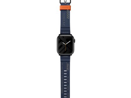 SKINARMA Apple Watch Strap Shokku 42 44 45 mm - Blue Cheap