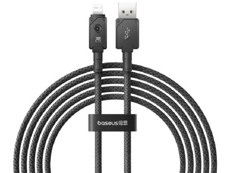 Baseus Unbreakable Series Fast Charging USB to Lightning Cable - 1 Meter   Cluster Black Sale