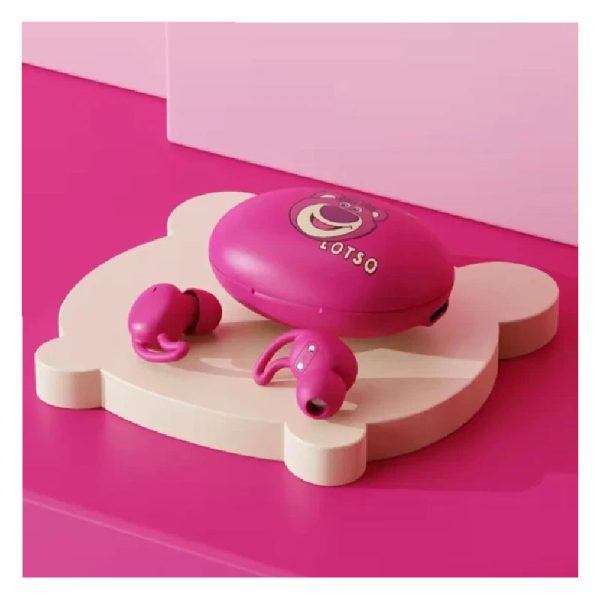 Disney QS-26 Bluetooth Wireless headphones - Lotso Pink Supply