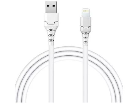 Aspor A101 Quick Charge & Data Cable - Lightning   1 Meter   White Sale