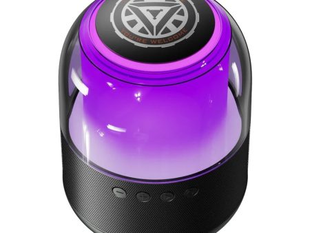 Disney QS-S1 Smart Bluetooth Speaker - Ironman Reactor Black For Discount