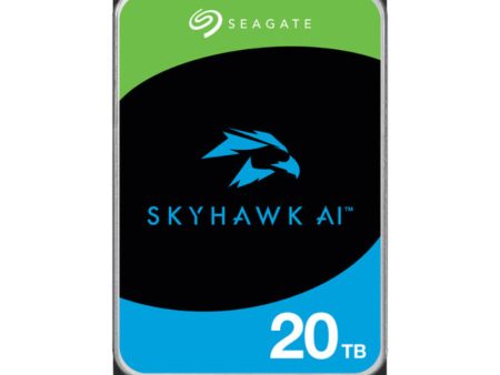 Seagate SkyHawk AI Surveillance ST20000VE003 Hard Drive - 20TB   SATA 6Gb s   512 MB Buffer Online Sale