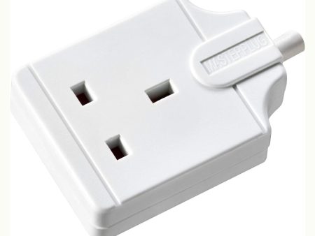 Masterplug SS-MP Single Socket Trailing Socket - 13 Amp   White Online