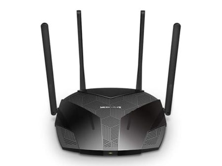 Mercusys MR80X (AX3000) Dual-Band Wi-Fi 6 Router - 5GHz(2402 Mbps)   Gigabit WAN   Gigabit LAN Fashion