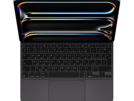 Apple Magic Keyboard for iPad Pro 13‑inch (M4) - Arabic   English - Black Sale