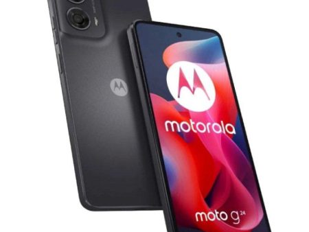 Motorola G24 - 8GB   128GB   6.6    4G   Matte Charcoal - Mobile Online