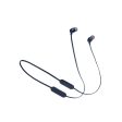 JBL Tune 125BT Earphone - In-ear   Wireless   Blue Online Hot Sale