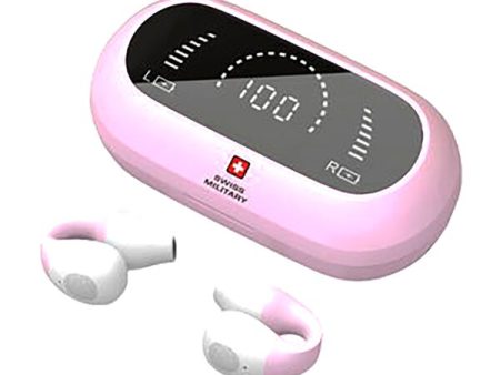 Swiss Military Delta 4 True Wireless Earbuds - Wireless   Pink Fashion